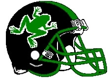 Frog Fantasy Football Helmet Logo