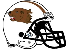 Otter Fantasy Football Helmet Logo