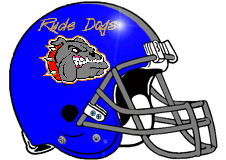 Rude Dogs Fantasy Football Helmet Logo