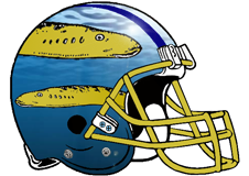 Eels Fantasy Football Helmet Logo
