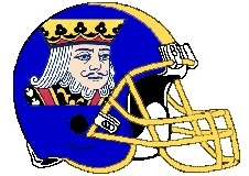 King Fantasy Football Logo Helmet