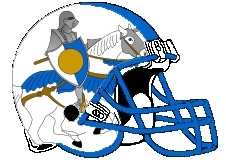 Knights Fantasy Football Logo Helmet