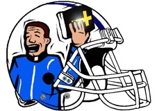 preacher-logo-bible-thumpers-fantasy-football-helmet