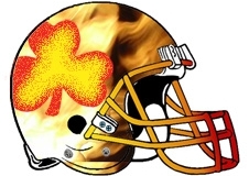 fire-shamrock-fantasy-football-helmet