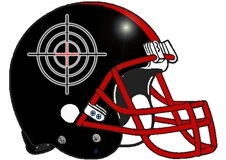 rifle-crosshairs-fantasy-football-helmet-logo